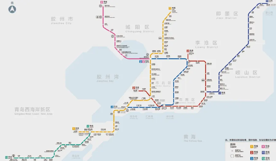 青岛夜游路线：灯光与海风中的城市示例图